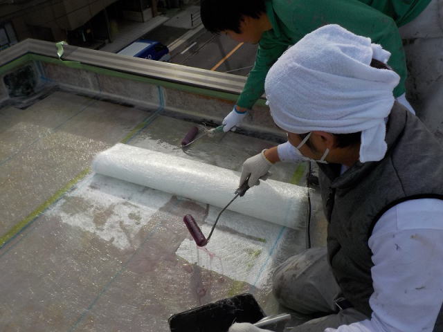 FRP防水工事